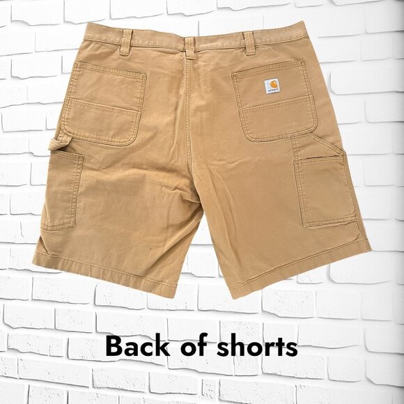 Carhartt Rugged Flex Relaxed Fit Canvas Utility Work Short S: 44" - Picture 2 of 4